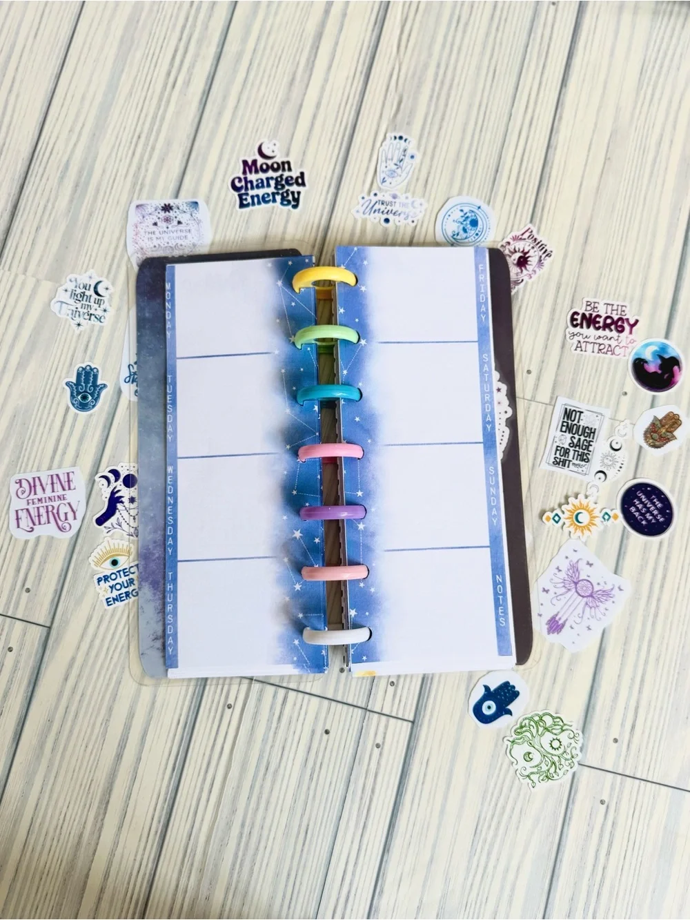 Skinny mini planner Make Your Own Magic undated